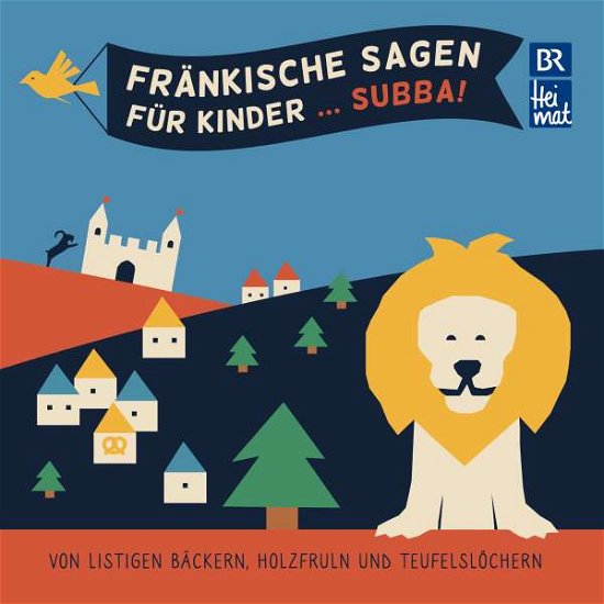Cover for Boxgalopp / Heiamann,volker / Wasserscheid,eli · Fränkische Sagen Für Kinder À Subba! (CD) (2021)