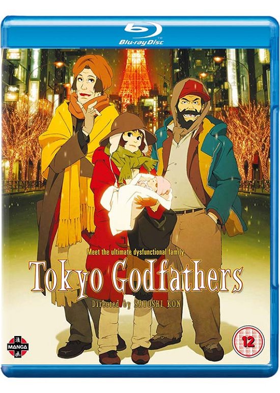 Cover for Tokyo Godfathers (Blu-ray) (2018)