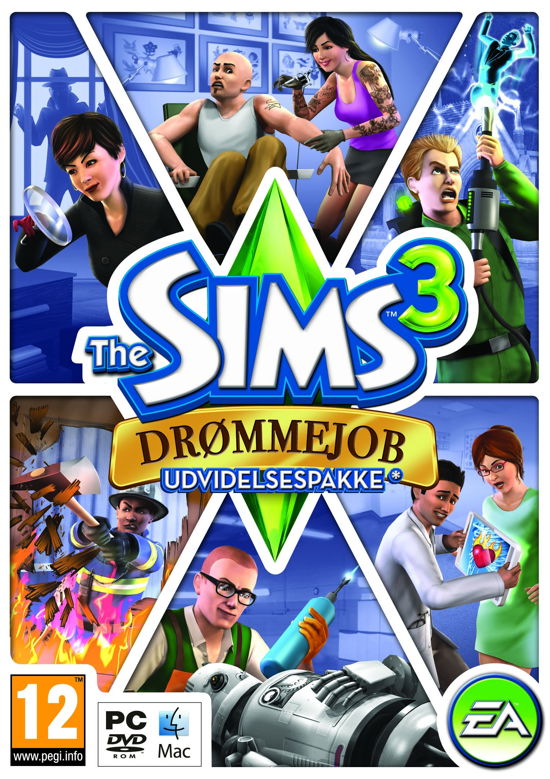 Cover for Spil-pc · Sims 3, the -  Ambitions Dk (PC) (2010)