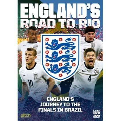 Cover for England's Road to Rio - Brazil World Cup 2014 · Englands Road To Rio - Brazil World Cup 2014 (DVD) (2013)