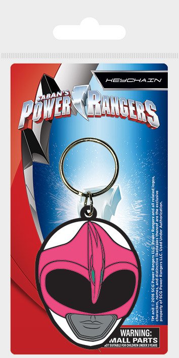 Cover for Power Rangers · Power Rangers - Pink Ranger Helmet (Portachiavi Gomma) (Toys)