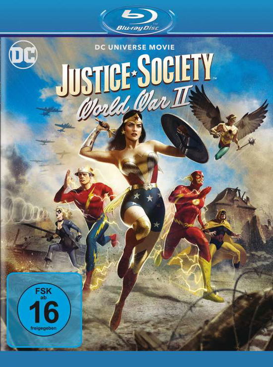 Cover for Stana Katic,matt Bomer,omid Abtahi · Dcu Justice Society: World War II (Blu-ray) (2021)