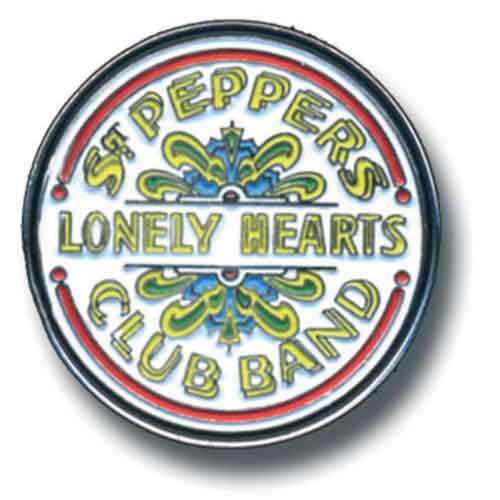 The Beatles Pin Badge: Sgt Pepper Drum - The Beatles - Marchandise -  - 5055295303249 - 