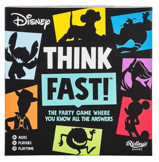 Disney Think Fast - Games - Ridley's Games - Muu - CHRONICLE GIFT/STATIONERY - 5055923785249 - torstai 5. elokuuta 2021