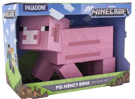 Minecraft Pig Money Bank BDP Merchandise - Tirelire - Merchandise - Paladone - 5055964742249 - 15 maj 2020