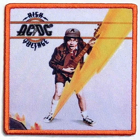 AC/DC Standard Printed Patch: High Voltage - AC/DC - Marchandise -  - 5056368633249 - 