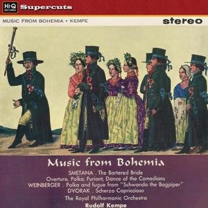 Cover for Music From Bohemia - Smetna / Weinberg / Dvorak · Rudolf Kempe / Royal Philharmonic (LP) (2015)