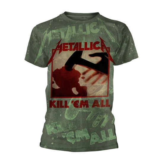 Cover for Metallica · Kill 'em All (All Over) (T-shirt) [size S] (2021)