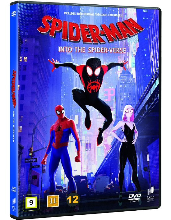 Cover for Spider-Man: Into the Spider-Verse (DVD) (2019)