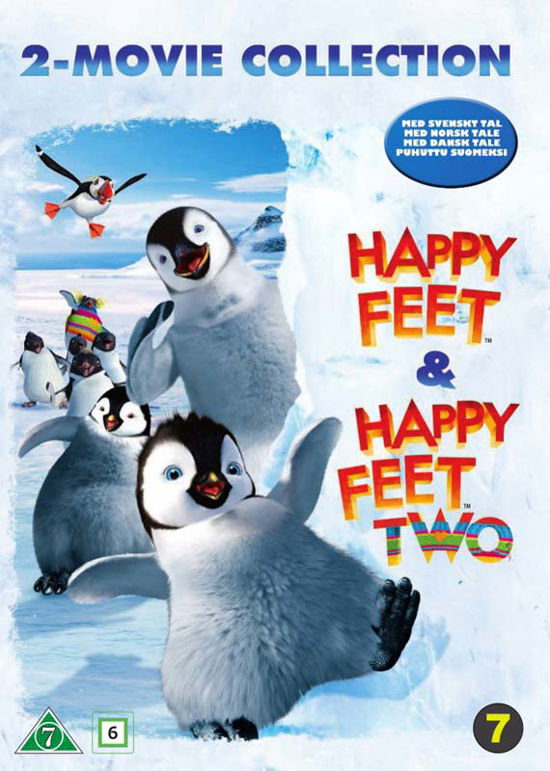 Cover for 2-Movie Collection · Happy Feet / Happy Feet Two (DVD) (2017)