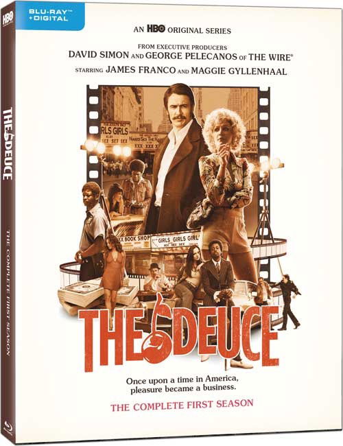 Cover for The Deuce · The Deuce – The Complete First Season (Blu-Ray) (2018)