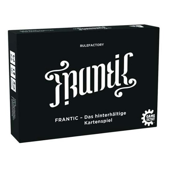 Frantic - Frantic - Merchandise - GameFactory - 7640142762249 - 5. oktober 2018