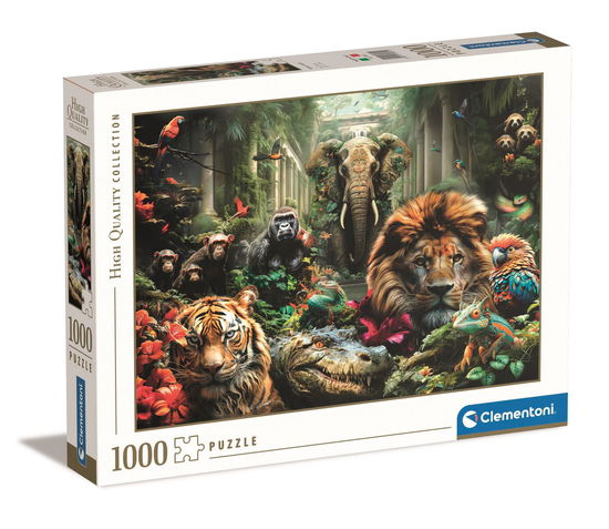 Cover for Clementoni · Puslespil HQC Mystic Jungle, 1000 brikker (Jigsaw Puzzle) (2024)