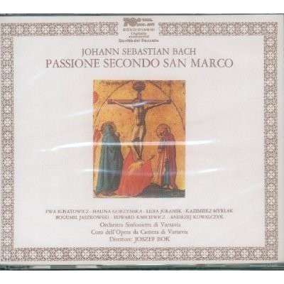 Cover for Bach / Bok / Wso · St Mark Passion (CD) (1994)