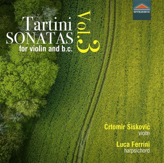 Cover for Tartini / Siskovic / Ferrini · Sonatas for Violin (CD) (2019)