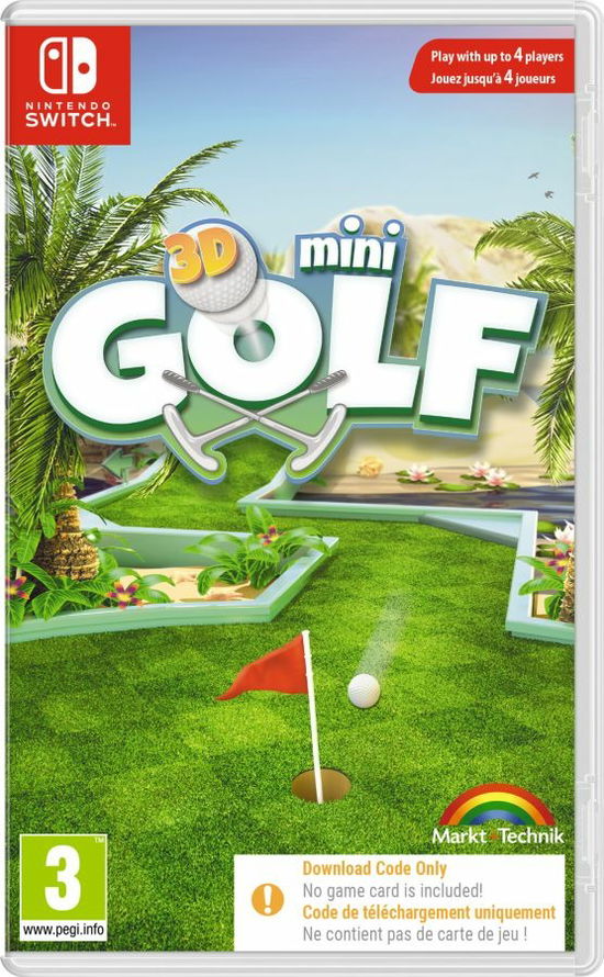 Cover for Maximum Games Ltd · 3D Minigolf (Code In A Box) (SWITCH)