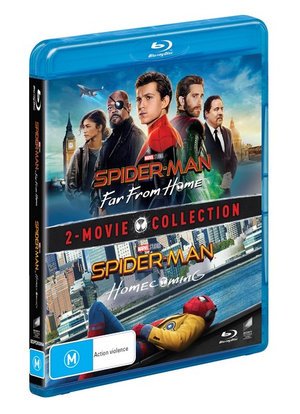 Cover for Spider-man: Far from Home / Spider-man: Homecoming (Blu-ray) (2019)
