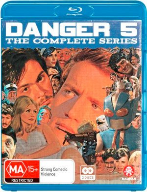 Cover for Blu-ray · Danger 5: Series 1 &amp; 2 Bluray Box Set (Blu-ray) (2019)