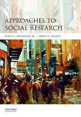 Cover for Royce A. Singleton · Approaches to Social Research (Book) (2017)