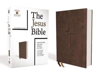 Jesus Bible, NIV Edition, Leathersoft, Brown, Indexed, Comfort Print - Passion - Books - HarperCollins Publishers - 9780310452249 - October 30, 2018