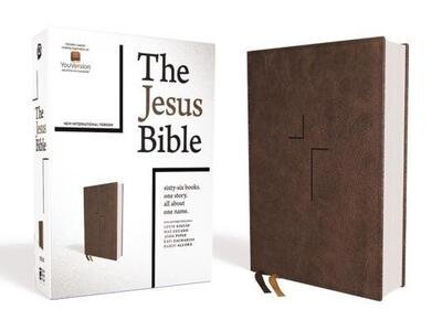 Cover for Passion · Jesus Bible, NIV Edition, Leathersoft, Brown, Indexed, Comfort Print (Bog) (2018)