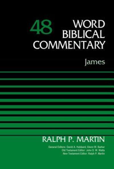 Cover for Ralph P. Martin · James, Volume 48 - Word Biblical Commentary (Hardcover Book) (2015)