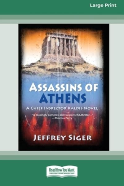 Cover for Jeffrey Siger · Assassins of Athens [Standard Large Print 16 Pt Edition] (Pocketbok) (2013)