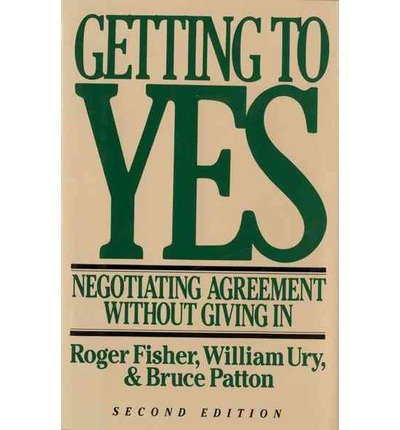 Cover for Roger Fisher · Getting to Yes: Negotiating Agreement without Giving in (Inbunden Bok) (1992)