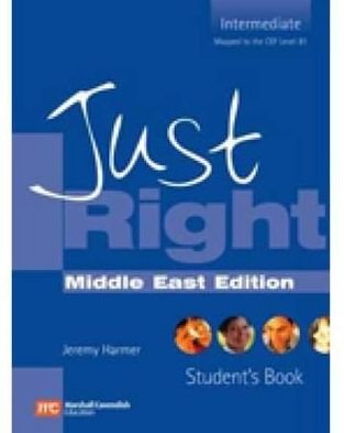 Cover for Jeremy Harmer · Just Right Bre Me Int Sb + Grammar / Audio CD Insert (Paperback Bog) [Student edition] (2008)