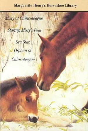 Cover for Marguerite Henry · Marguerite Henry's Horseshoe Library: Sea Star / Stormy, Misty's Foal / Misty of Chincoteague (Hardcover Book) (1992)