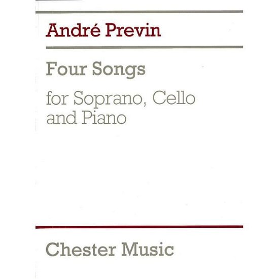 Cover for Andre Previn · Four Songs (Bog) (1995)