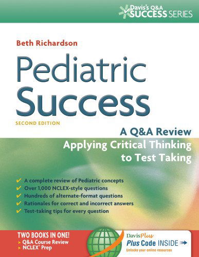 Cover for Richardson · Pediatric Success : a Q&amp;A Review Applying Critical Thinking to Test Taking (Pocketbok) (2014)