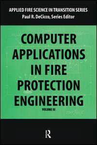 Cover for Computer Application in Fire Protection Engineering (Paperback Book) (2001)