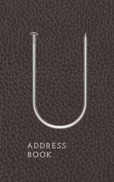 Cover for Manly Monogram Designs · U Address Book (Paperback Book) (2019)