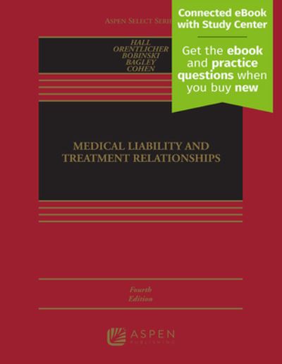 Cover for Mark a Hall · Medical Liability and Treatment Relationships (Paperback Book) (2018)