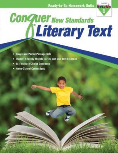 Cover for Newmark Learning · Conquer New Standards Literary Text (Grade 1) Workbook (Paperback Book) (2019)