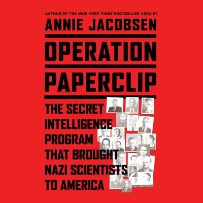 Cover for Annie Jacobsen · Operation Paperclip (N/A) (2014)