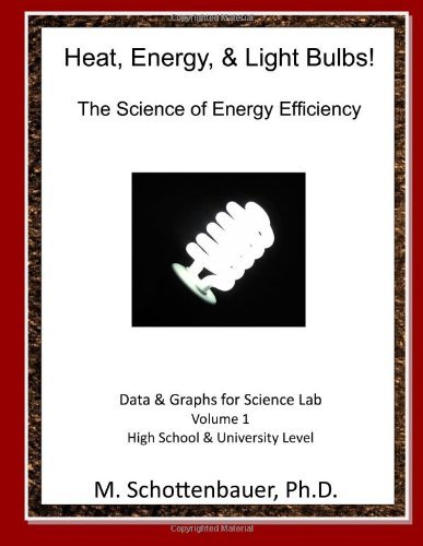 Cover for M. Schottenbauer · Heat, Energy, &amp; Light Bulbs! the Science of Energy Efficiency: Data and Graphs for Science Lab: Volume 1 (Taschenbuch) [Black and White edition] (2013)