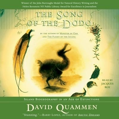 Cover for David Quammen · The Song of the Dodo (CD) (2019)