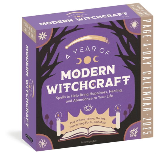 Year of Modern Witchcraft Page-A-Day® Calendar 2025: Spells to Help Bring Happiness, Healing, and Abundance to Your Life - Patti Wigington - Gadżety - Workman Publishing - 9781523525249 - 6 sierpnia 2024