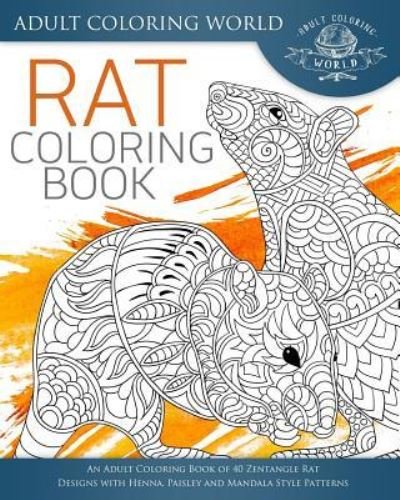 Cover for Adult Coloring World · Rat Coloring Book (Pocketbok) (2016)