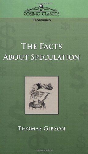Cover for Thomas Gibson · The Facts About Speculation (Paperback Bog) (2005)