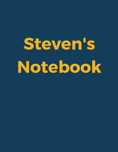 Cover for 99 Notes · Steven?s Notebook (Pocketbok) (2019)