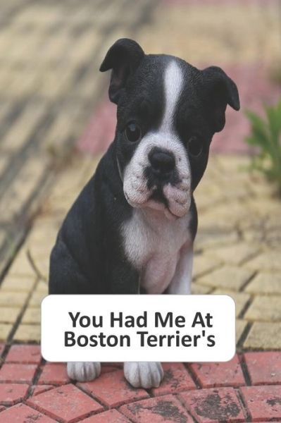 Cover for Cascade Planner · You Had Me At Boston Terriers (Paperback Book) (2019)