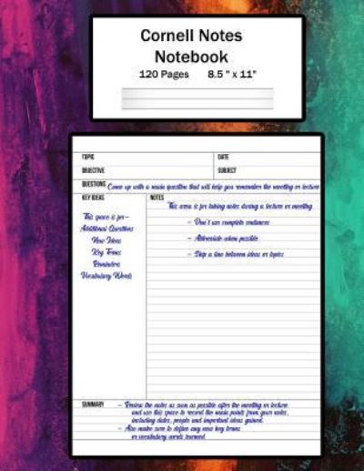 Cover for Cricket Creek Creatives · Cornell Notes Notebook (Paperback Book) (2018)