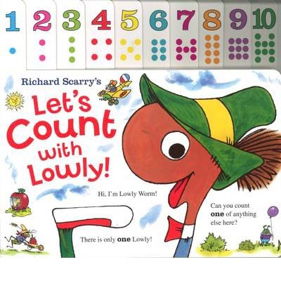 Cover for Richard Scarry · Richard Scarry: Let's Count with Lowly: Tabbed Board Book (Tavlebog) (2013)