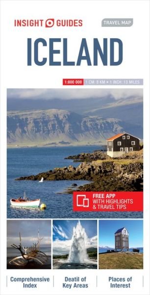Insight Guides Travel Map Iceland - Insight Guides Travel Maps -  - Libros - APA Publications - 9781786719249 - 1 de marzo de 2018