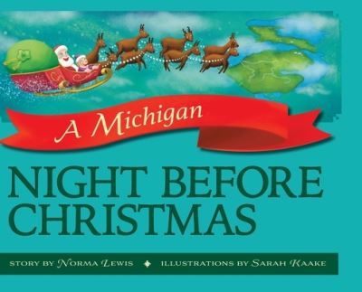 Cover for Norma Lewis · Michigan Night Before Christmas (Book) (2022)