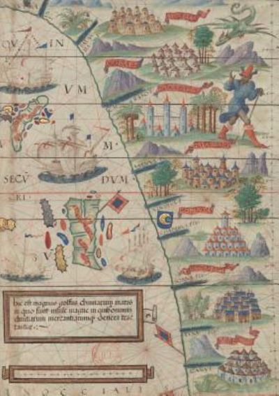 Cover for Emmanuel Miller · Carnet Ligne Atlas Nautique Du Monde Miller 1, 1519 (Paperback Book) (2015)