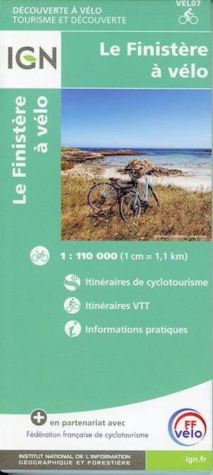 Cover for Institut Geographique National · Finist re by bike 2021 (Landkarten) (2021)